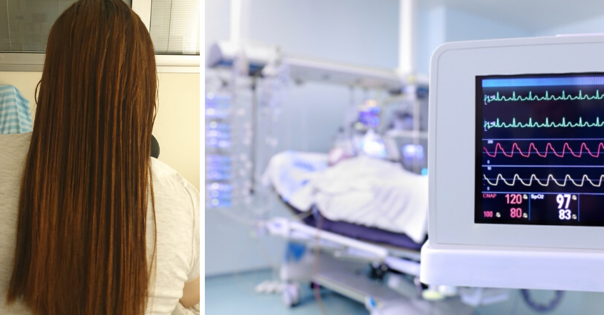 הנערה עם ההחלקה. מצב מסכן חיים הנערה עם ההחלקה. מצב מסכן חיים