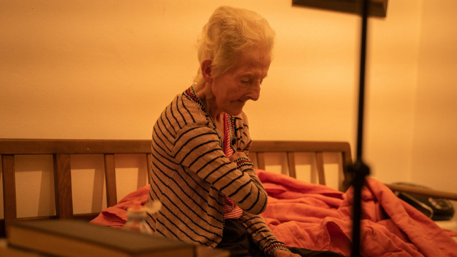 חנה. "פרצו מעיניה דמעות של שמחה"